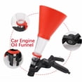 thumbnail image 4 of Red Universal Engine Oil Filling Funnel Set Oil Filling Funnel For Car Engine Gasoline Funnel, 4 of 9