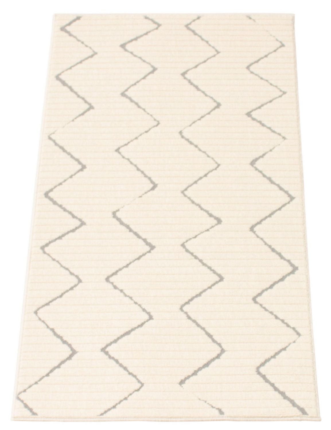 ECARPET Indoor/Outdoor for Balcony, Patio and Garden Raya Ivory Rug