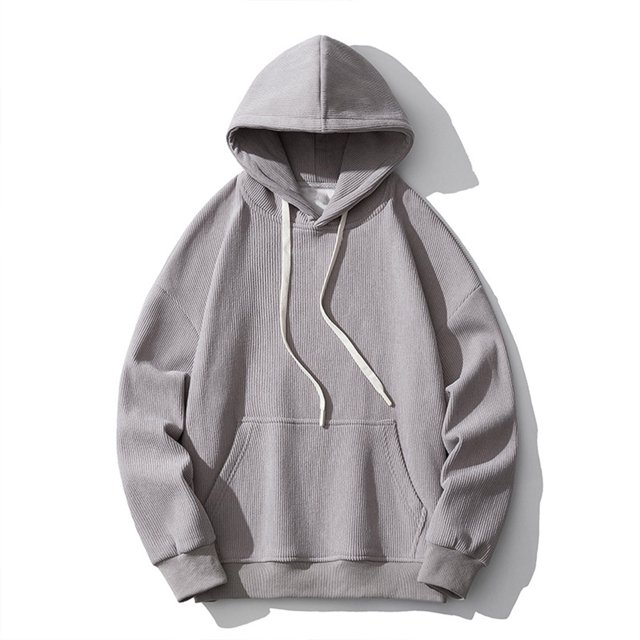 RKSTN Chandail à Capuche pour Hommes Mode Automne Chandail en Molleton Doux Décontracté à Capuche Col Rond Manches Longues Chandail Chandails en Molleton Blouse Chandail en Molleton pour Hommes