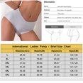 thumbnail image 3 of B91xZ Strings pour Femmes Culottes en Coton Culottes Taille Haute sous-Vêtements,L Vert, 3 of 5