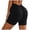 Black, variant on Yammkia Women's Shorts Biker Shorts for Women Booty Volleyball High Waisted Black Spandex Shorts for Yoga Dance Workout Hot Pink,L