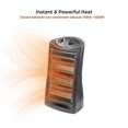 thumbnail image 3 of Comfort Zone Space Heaters for Indoor Use, Portable Electric Heater, Adjustable Thermostat, Infrared Heat, Quartz Tower Space Hea, 3 of 9