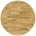 thumbnail image 2 of vidaXL Table Top Solid Oak Wood Round 44 mm 400 mm, 2 of 4