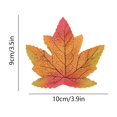 thumbnail image 3 of Yhmxh Home Decor Home Essentials Home Goods Home Accessories Simulated Maple Leaf Fall Classroom Decoration Maple Leaf Halloween Party Decoration Maple Leaf 50pcs Simulated Maple Leaf, 3 of 6