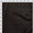 thumbnail image 4 of oneOone Polyester Spandex Black Fabric Leaves Sewing Craft Projects Fabric Prints By Yard 56 Inch Wide, 4 of 5