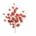 thumbnail image 2 of EGNMCR Halloween Decorations, Thanksgiving Decorations 1 PCS Fall Decor Artificial Silk Maple Leaves Branches Set 35.43 Inch Fall Stems Faux Maple Leaves For Wedding Bouquet Table Maple Leaf Bunch, 2 of 6