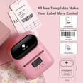 thumbnail image 3 of Phomemo-M110 Label Printer- Portable Mini Bluetooth Thermal Label Maker Apply to Labeling, Office, Retail, Compatible with Android & iOS System, 3 of 7