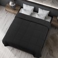 thumbnail image 4 of PiccoCasa Twin Soft Lightweight Down Alternative Comforter, Black, 4 of 7