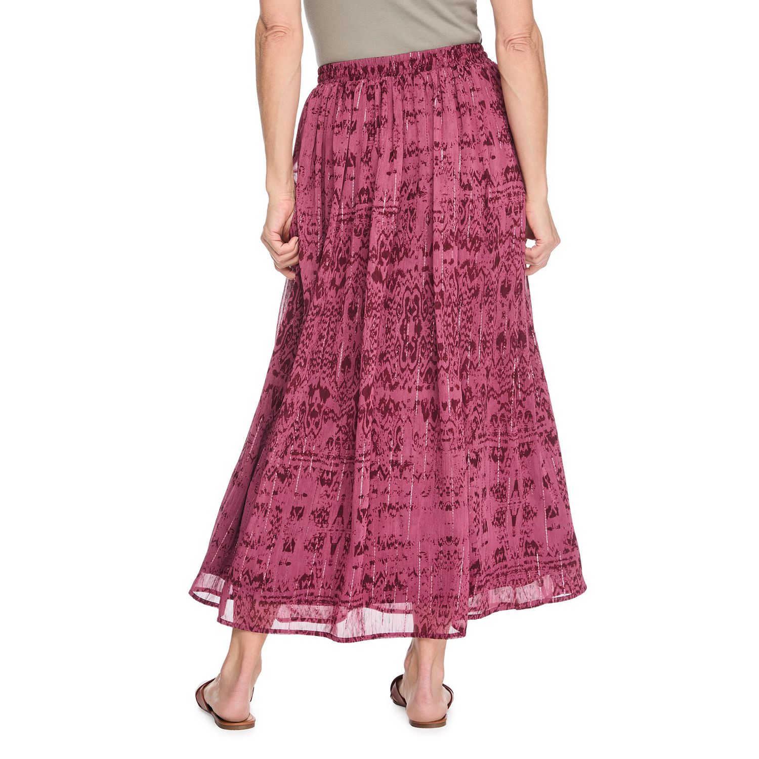 Iyla Women's Chiffon Maxi Skirt