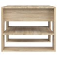 thumbnail image 2 of vidaXL Coffee Table Sonoma Oak 55.5x55x45 cm Engineered Wood, 2 of 4