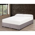 thumbnail image 1 of Emil King Platform Bed Base, Grey, 1 of 3