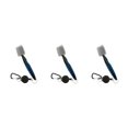 thumbnail image 4 of Redempat Stainless Steel Golf Club Brush Portable Solid Color Shoe Brushes Blue with Lid 3Set, 4 of 6