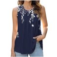thumbnail image 1 of Débardeur pour Femmes Imprimé Pull-Over Mode Décontracté Col Rond, 1 of 3