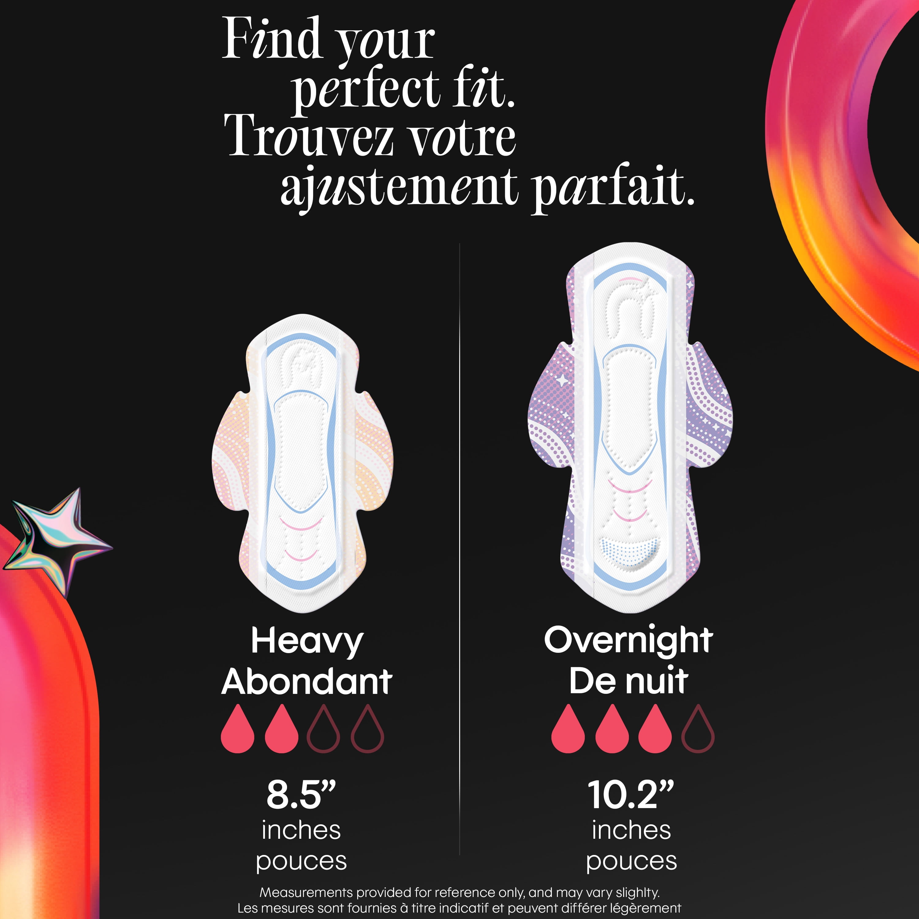 Serviettes ultraminces pour adolescentes Kotex avec ailes, absorption élevée, 36 unités
