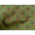 thumbnail image 4 of oneOone Cotton Poplin Fabric Floral & Flying Swan Block Decor Fabric Printed BTY 56 Inch Wide, 4 of 4