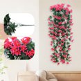 thumbnail image 5 of Mlkoz Home Decor, Simulation Lilys Rattan Artificial Flower Wall Hanging Basket Indoor And or Decorative Flowers Suitable For Decorating Indoor Wedding, Graduation Gifts, 5 of 5