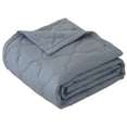 thumbnail image 2 of Weighted Blanket 59x78.9 In, Soft Comfort Throw Blanket, Weighted Blankets for Adults, Summer Comforter Ventilated Blanket, Cooling Comfort Throw Blanket, Machine Washable (1Pcs), 2 of 9
