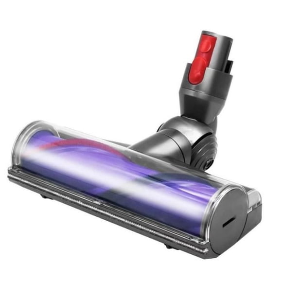 Vacuum Cleaner Brush Set, Compatible with Dyson V7 V8 V10 V11 V15, Replacement Part, Electric Floor Carpet Head in Wood