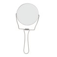 thumbnail image 4 of Spptty Silver Vanity Mirror,2 Sided Vanity Mirror,2 Sided Vanity Mirror 360 Degree Rotation Aluminum Frame Silver Vanity Mirror With Stainless Steel Stand For Office Dormitory, 4 of 8