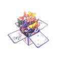 thumbnail image 2 of Cqxid Greeting Card Under $5 Fresh Cut Paper Up Card 3D Colorful Butterfly Paper Bouquet Greeting Card Forever Bouquet 3D Up Greeting Card Birthday Up Card Gift Graduation Gift, 2 of 4