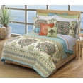 thumbnail image 1 of Ens. courtepointe Safdie & Co. de la collection Home Deluxe à 100 % polyester multicolore, 1 of 3