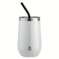 thumbnail image 2 of Vaso térmico para vino TAL de 16 oz, blanco, 2 of 7