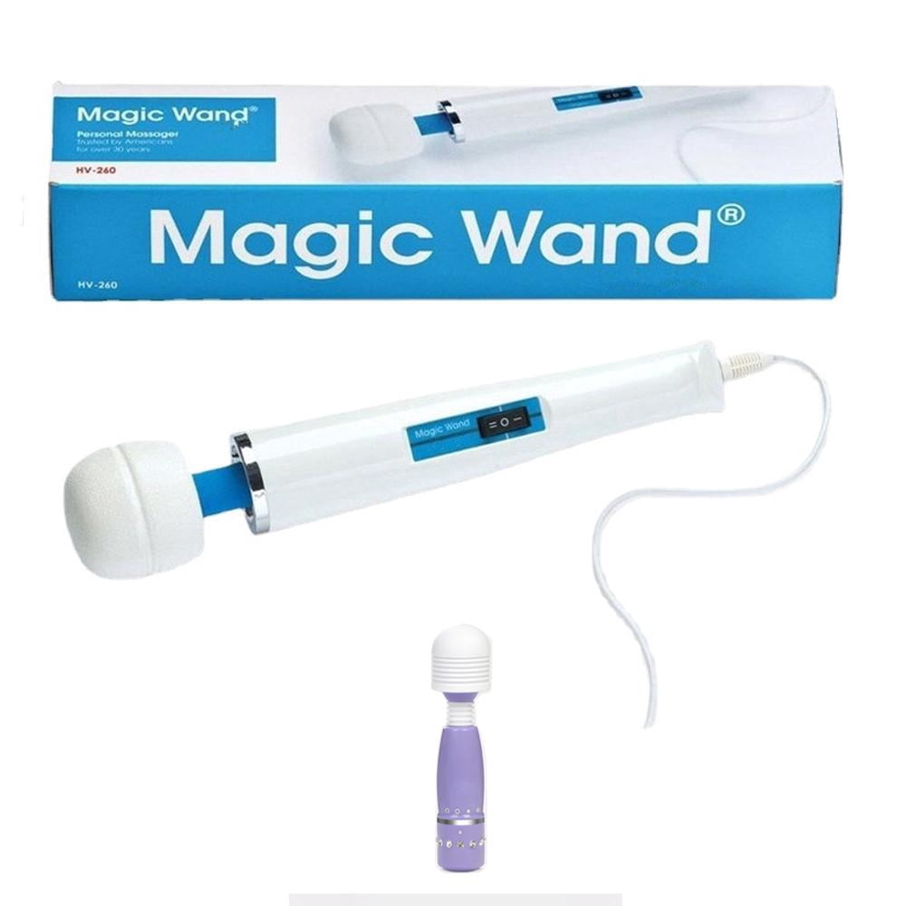 The Original Magic Wand with Free Travel Massager