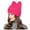 RD2, variant on Aocisk Women Crochet Slouchy Knit Wool Hat With Cat Ears Winter Warm Lined Earflap Cap Orange One Size