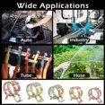thumbnail image 2 of Bgsha 10 pcs Spring Hose Clips/Fuel Clamps Air Gas Water Pipe Self Clamping, 2 of 5