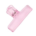 thumbnail image 3 of Sentmoon Plastic Clear Clips Clamps Plastic Clip Transparent Dovetail Clip Data Clip Study Office Supplies Long Tail Clip Small Bills Clip Small Size Transparent Clip Food Clip, 3 of 7