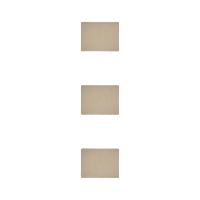 maskred Easy To Clean Litter Mat Safe And Non-toxic Cat Accessories Cute Practical Beige 30*30cm 3Set