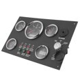 thumbnail image 1 of Fyydes Oil Pressure Gauge 12V/24V Water Temperature Voltage Display With Ignition Keys, 1 of 8