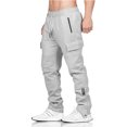 thumbnail image 2 of cllios Clearance Outlet Cargo Pants for Men Relaxed Fit Multi Pockets Pants Work Work Pants Summer Hiking Cargo Pants, 2 of 3