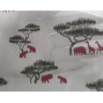 thumbnail image 4 of oneOone Georgette Viscose Fabric Tree & Animals Ikat Print Fabric By Yard 42 Inch Wide, 4 of 4