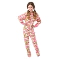 thumbnail image 1 of Pyjama une-Pièce à Pieds en Molleton Camouflage Rose pour Petite Fille, Nourrisson et Tout-Petit, 1 of 2