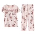 thumbnail image 1 of REDHOTYPE Fashion Print Pyjama Set Femmes 100% Coton Casual Home Pyjamas Plus Size Cool Short Sleeves M-XXXL Homewear, 1 of 2