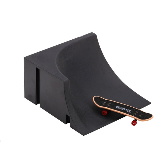 PVCS Kit de Parcs de Skate Pièces de Rampe pour Planche à Doigts Rampe de Fingerboard Planche à Roulettes Cadeau pour Enfants