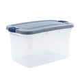thumbnail image 2 of Rubbermaid 4 Pack Roughneck Clear Storage Containers, Stackable Totes, 66 Quart, 2 of 5