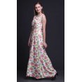 thumbnail image 2 of Bimba Robe Longue Sans Manches à Imprimé Floral pour Femmes Style Chic Maxi-Robe-Petit, 2 of 6