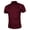 Wine, variant on cllios Mens Short Sleeve Dress Shirts Wrinkle Free Solid Button Down T Shirts Summer Business Casual Formal Shirt Regular Big and Tall Dress Shirts