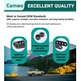 thumbnail image 3 of Camoo 2-3" Suspension Rear Drop Lowering Shackles kit Leaf Spring Drop Shackle Kit 6400 Compatible with Chevy Silverado GMC Sierra 1500 C15, 3 of 6