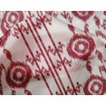 thumbnail image 4 of oneOone Silk Tabby Fabric Paisley|Stripe & Circle Ikat Decor Fabric Printed BTY 42 Inch Wide, 4 of 4