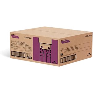 Cascades Pro Select (H170) Multifold Paper Towels, White, 16 Packs of 250 Towels (4,000 Towels Per Case)