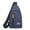Blue, variant on Mens Shoulder Bags, Watertight Crossbody Chest Pc for Sports Outdoor Leisure and Travel Use