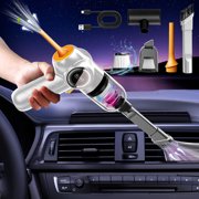 Dvkptbk Vacuum Cleaner Car Vacuum with Powerful Suction Blowing and Vacuuming in 1 Vacuum Cleaner Keyboard Cleaner USB Rechargeable Home Essentials