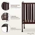 thumbnail image 2 of Dream On Me Folding Full-Size Crib, 2 of 9