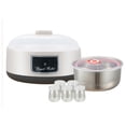 thumbnail image 4 of Automatic Home Yogurt Maker Machine - Mini Cup DIY Yogurt & Natto Fermenter with Stainless Steel Container, Energy Saving, 4 of 7