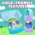 thumbnail image 3 of Marshmallow Furniture 2-in-1 Flip-Open Compressed Kids Couch, Cocomelon, 3 of 11