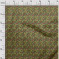 thumbnail image 2 of oneOone Viscose Chiffon Fabric Leaves & Floral Block Decor Fabric Printed BTY 42 Inch Wide, 2 of 4