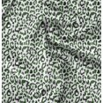 thumbnail image 1 of Soimoi Poly Georgette Fabric Leopard Animal Skin Print Sewing Fabric Yard 42 Inch Wide, 1 of 6